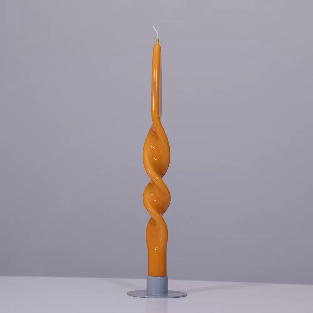 CANDLE DENISE H28 SAFFRON